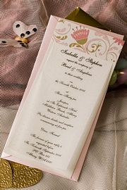 Florentine Pink Invitation